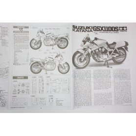 Tamiya 1:12 Suzuki GSX 1100s Katana