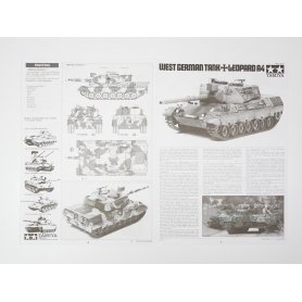 Tamiya 1:35 West German Leopard A4 Tank