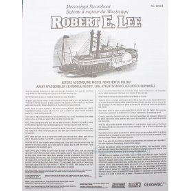 Lindberg 1:163 Statek parowy Robert E.Lee