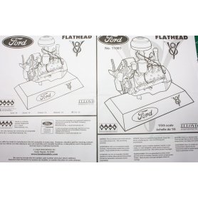 Hawk 1:6 Silnik V8 Ford Flat Head Engine
