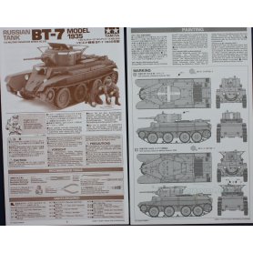 Tamiya 1:35 Russian Tank BT-7 Model 1935