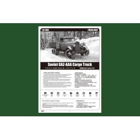 Hobby Boss 1:35 83837 Gaz AAA Cargo Truck