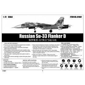 Trumpeter 1:72 01667 Su-33 Flanker D