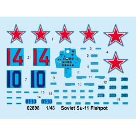 Trumpeter 1:48 02898 Su-11 Fishpot