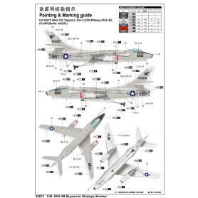Trumpeter 1:48 02872 EKA-3B Skywarrior strategic bomber