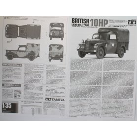 Tamiya 1:35 British Lt Utility Car 10HP