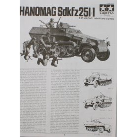 Tamiya 1:35 German Hanomag Sdkfz 251/1