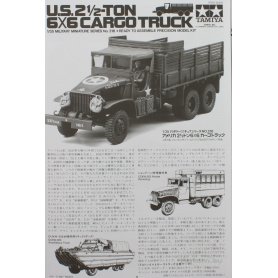 Tamiya 1:35 US 2.5 ton 6x6 Cargo Truck 