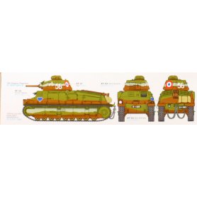 Tamiya 1:35 Somua S35 French MediumTank