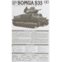 Tamiya 1:35 Somua S35 French MediumTank