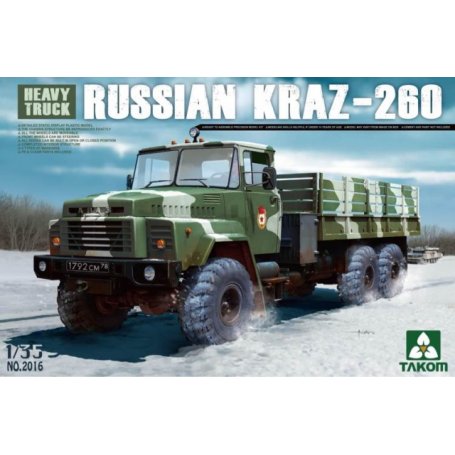 Takom 2016 KrAZ-260 truck