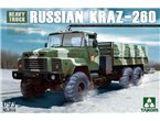Takom 1:35 2016 KrAZ-260 Heavy Truck Russian