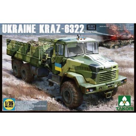 Takom 2022 KrAZ - 6322 late version