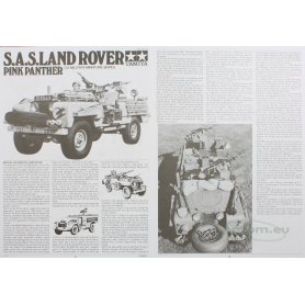 Tamiya 1:35 35076 SAS Land Rover Pink Panther