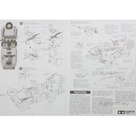 Tamiya 1:35 35076 SAS Land Rover Pink Panther