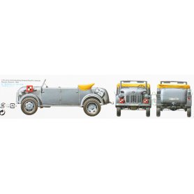 Tamiya 1:35 35235 Steyr Typ 1 1500A Kommandeurwagen 