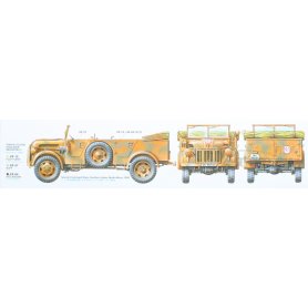 Tamiya 1:35 35305 Steyr 1500A/01 Africa Infantry at Rest