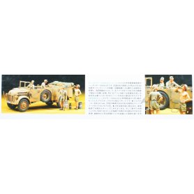 Tamiya 1:35 35305 Steyr 1500A/01 Africa Infantry at Rest