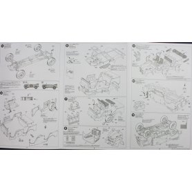 Tamiya 1:35 35305 Steyr 1500A/01 Africa Infantry at Rest