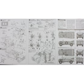 Tamiya 1:35 35305 Steyr 1500A/01 Africa Infantry at Rest
