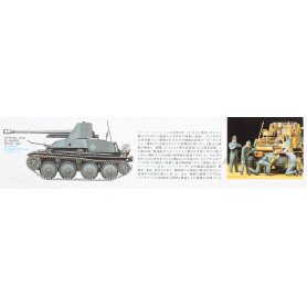 Tamiya 1:35 89751 Marder III 7.62cm PAK36 w/German Field Maint Crew