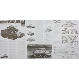Tamiya 1:35 35041 British M3 Grant Tank Kit