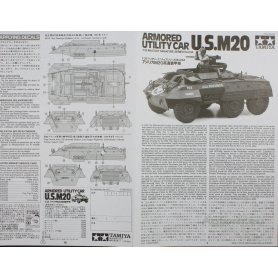 Tamiya 1:35 35234 M20 Armored Utility Car 