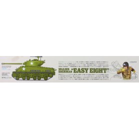 Tamiya 1:35 35346 Sherman Easy Eight M4A3E8 US Tank 