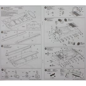 Tamiya 1:35 35346 Sherman Easy Eight M4A3E8 US Tank 