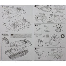Tamiya 1:35 35346 Sherman Easy Eight M4A3E8 US Tank 