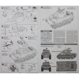 Tamiya 1:35 35346 Sherman Easy Eight M4A3E8 US Tank 