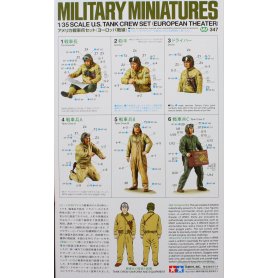 Tamiya 1:35 35347 US Tank Crew European Theater