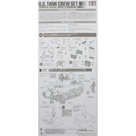 Tamiya 1:35 35347 US Tank Crew European Theater