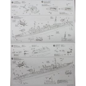 Tamiya 78032 Japanese Navy Destroyer Kagero