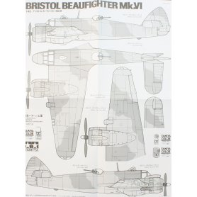 Tamiya 1:48 Bristol Beaufighter Mk.VI