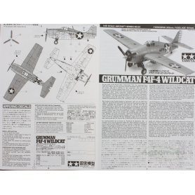 Tamiya 1:48 Grumman F4F-4 Wildcat