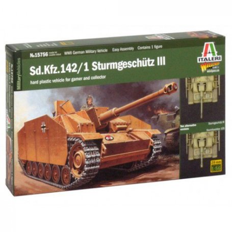 ITALERI 15756 1/56 WWII Sturmgeschutz III