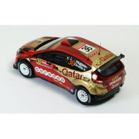 IXO 1:43 FORD FIESTA RRC 36 N.Al-Attiyah G.Bernacchini Winner Australia 2014
