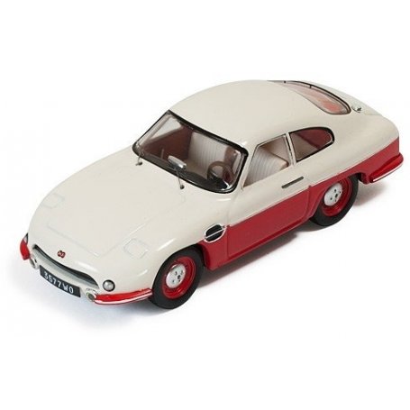IXO 1:43 PANHARD DB HBR5 1957- Beige and Red