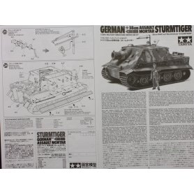 Tamiya 1:35 35177 Assault Mortar Sturmtiger 38cm