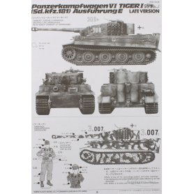 Tamiya 1:35 German Heavy Tiger I Late Ver