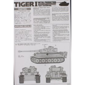 Tamiya 1:35 Tiger I Initial Prod. 