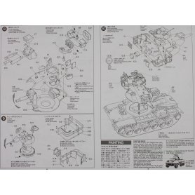 TAMIYA 1:35 89542 US Army M60A2 Medium Tank 