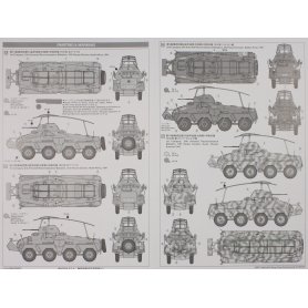 Tamiya 1:35 35297 SdKfz.232 Africa Corps - 8 Wheeled Heavy Armored Car 