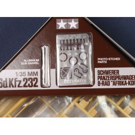 Tamiya 1:35 35297 SdKfz.232 Africa Corps - 8 Wheeled Heavy Armored Car 