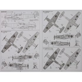 Tamiya 1:72 Messerschmitt Bf109E-4/7 Trop