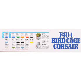 Tamiya 1:72 Vought F4U-1 Bird Cage Corsair