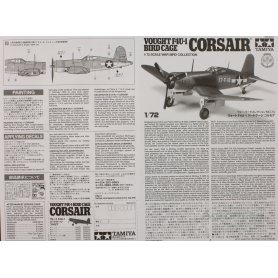 Tamiya 1:72 Vought F4U-1 Bird Cage Corsair