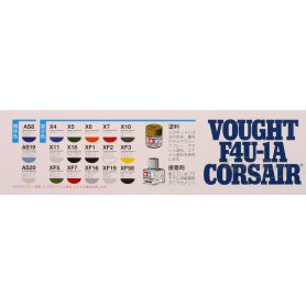 Tamiya 1:72 Vought F4U-1A Corsair