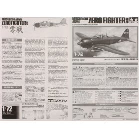 Tamiya 1:72 Mitsubishi A6M5 Zero Fighter (ZEKE)